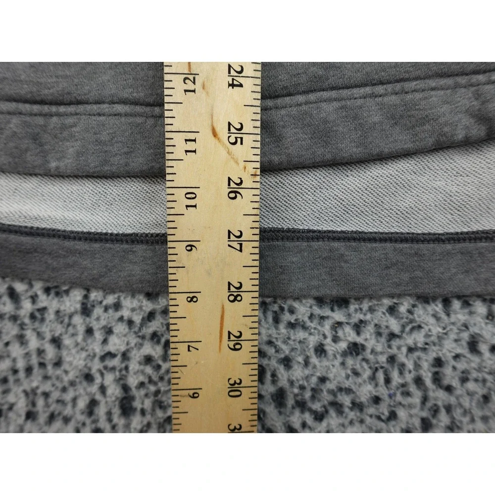 Nike Hoodie Women 3X Grey French Terry‎ High-Low Split Hem CT6681-071